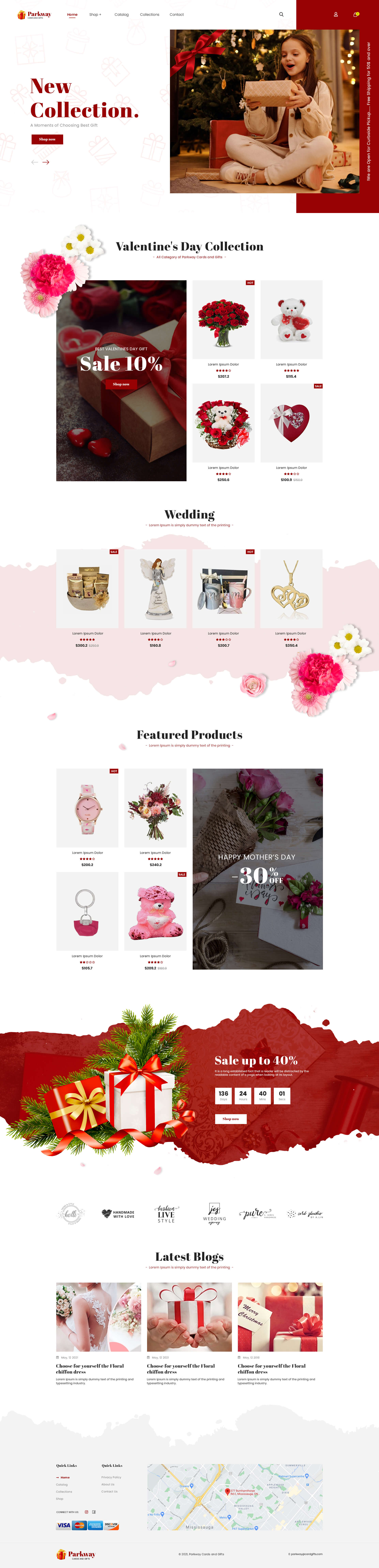 Web design portfolio sample